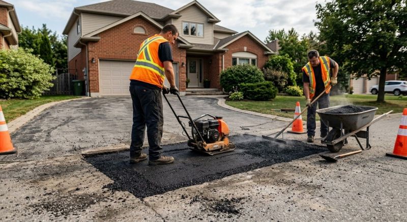 Asphalt Driveway Repair in Orange County, CA