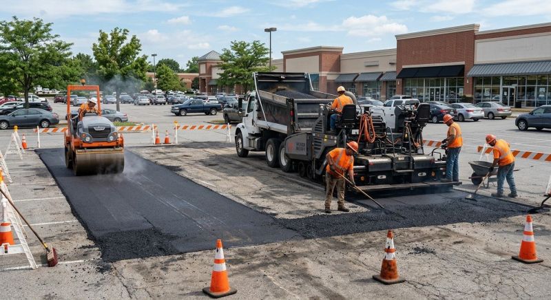 Commercial Pavement Repair in Palm Springs, CA