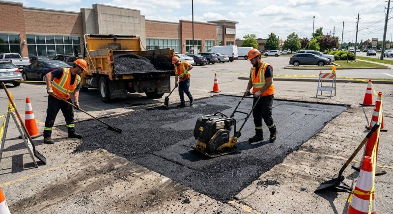 Parking Lot Repair in San Diego County, CA