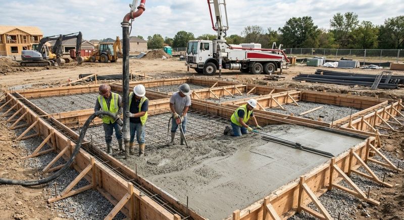 Basement Concrete Pouring in Fort Wayne, IN