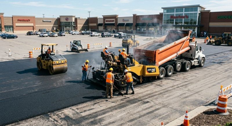 Commercial Asphalt Resurfacing in Orange County, CA