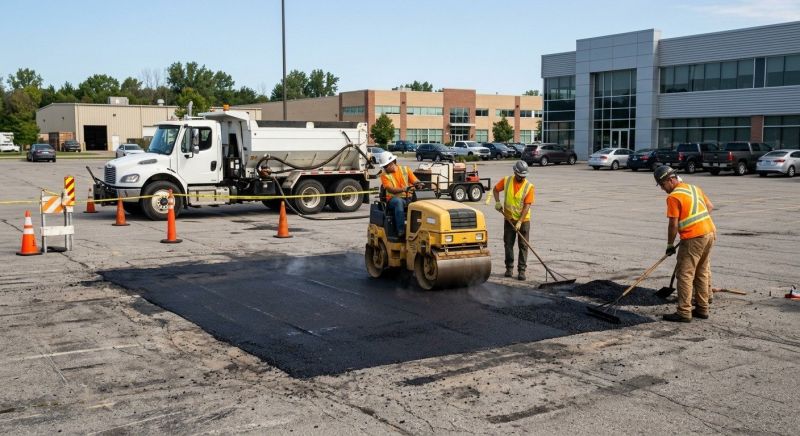 Commercial Paving Repair in San Diego County, CA