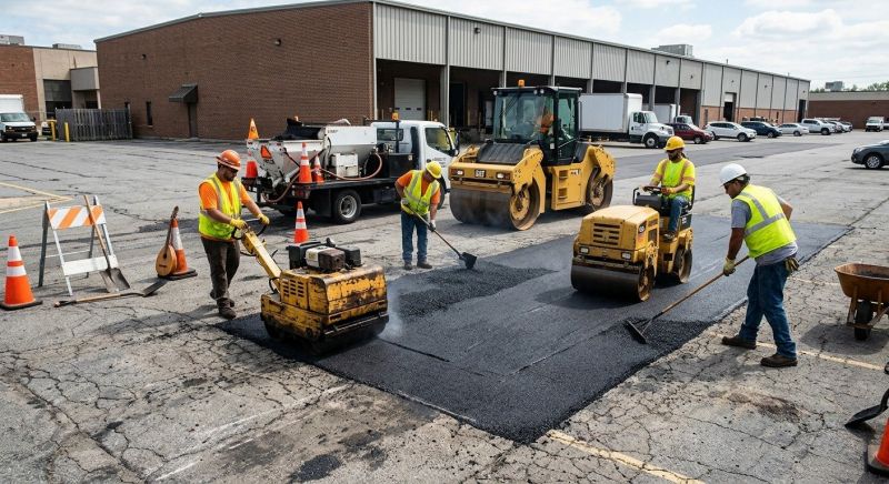 Commercial Paving Repair in Pasadena, CA