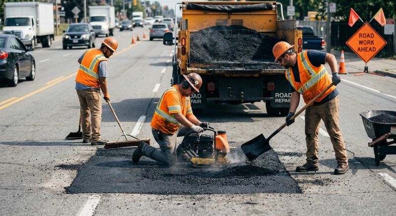Commercial Pothole Repair in Fort Smith, AR