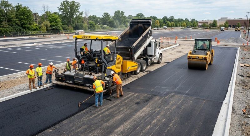 Lot Paving in Los Angeles, CA
